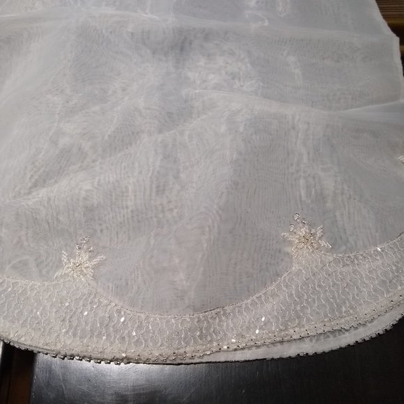 NEW! CLEARANCE! Formal/Bridal Wrap/Scarf 84 inches - Picture 2 of 3